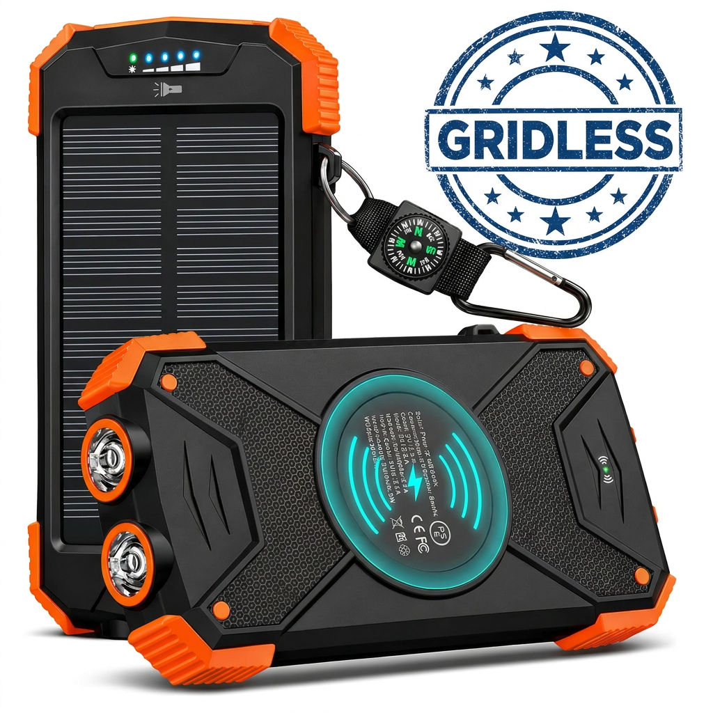 Off-Grid Solar Power Bank